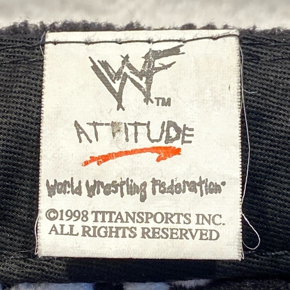 Vintage Stone Cold Steve Austin Fleece Hat WWF One Size Unisex - Picture 8 of 11